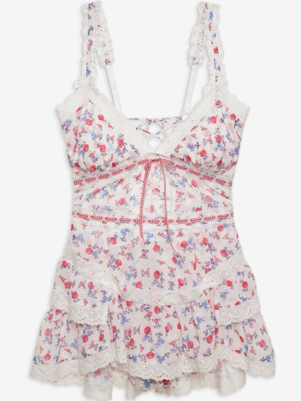 For Love & Lemons Ditsy Day Dress (XS) | Floral Multi | Extra Small | NWT